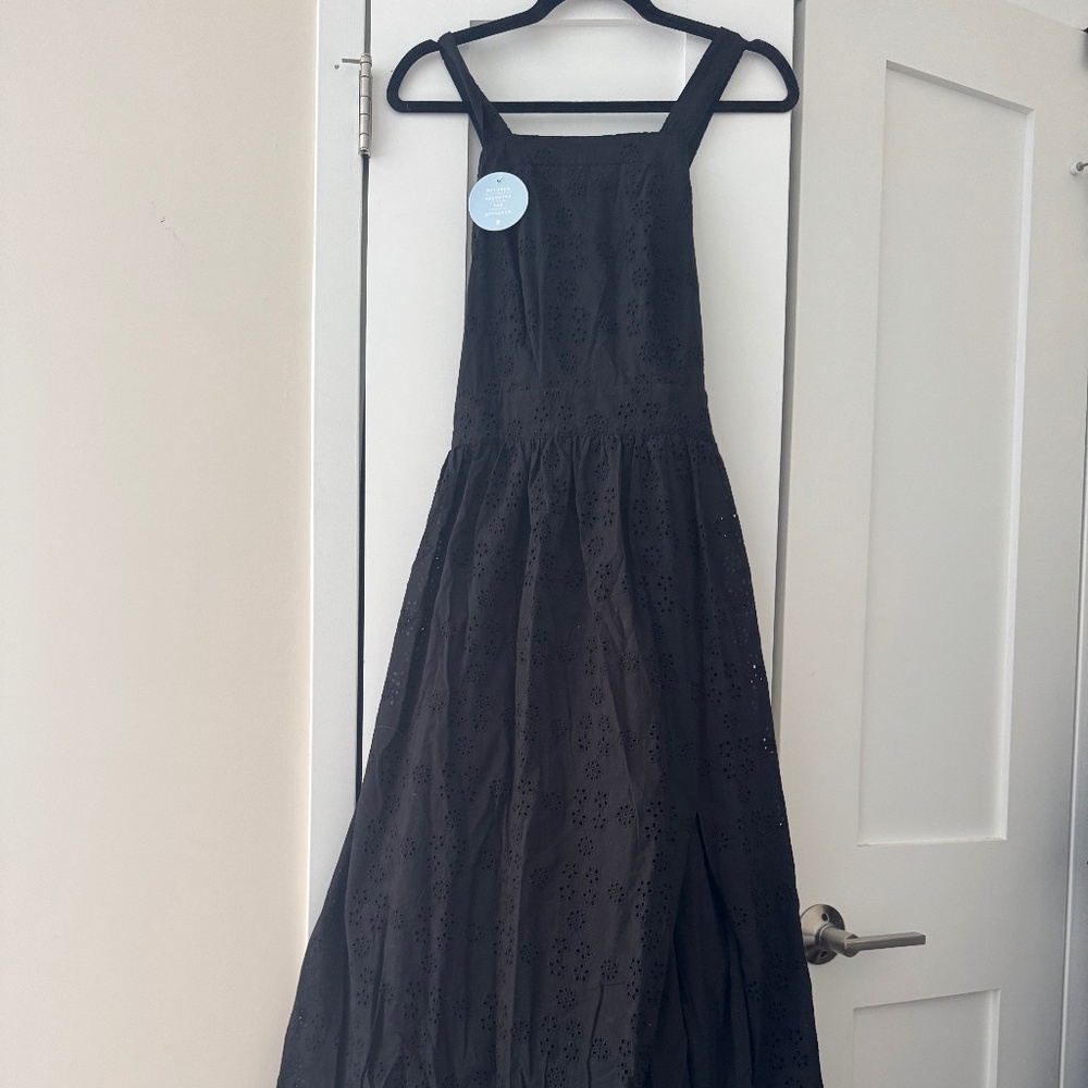 Hill House Addie Black Eyelet Dress - XL NWT